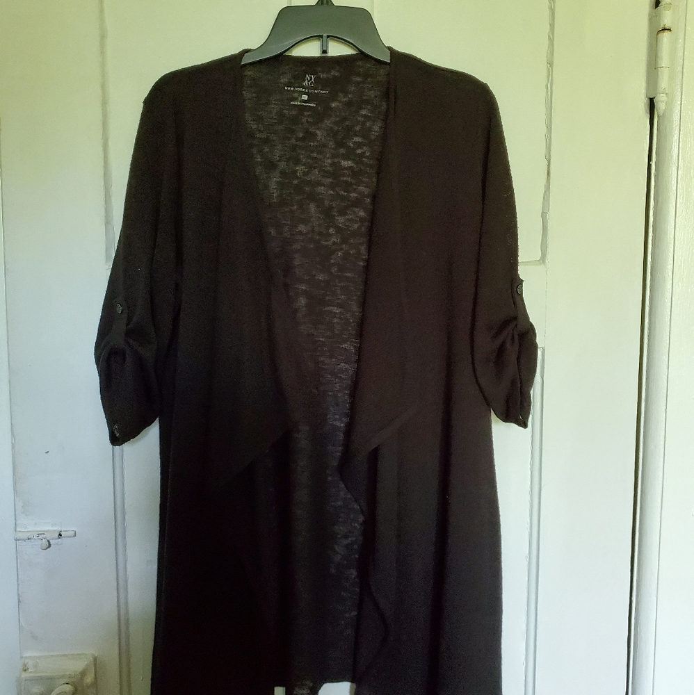 Open cardigan
